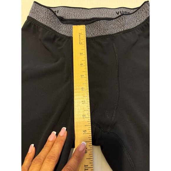 Men’s Limitless Compression Black Tights w/ brushed Waistband - Picture 11 of 15